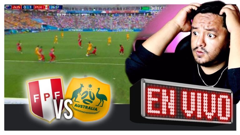 Fútbol libre: Perú vs Australia &#8211; Un encuentro apasionante